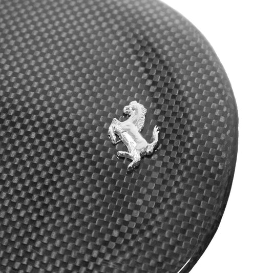 Carbon Fiber Fuel Door/Petrol Cover with Cavallino - Ferrari 360