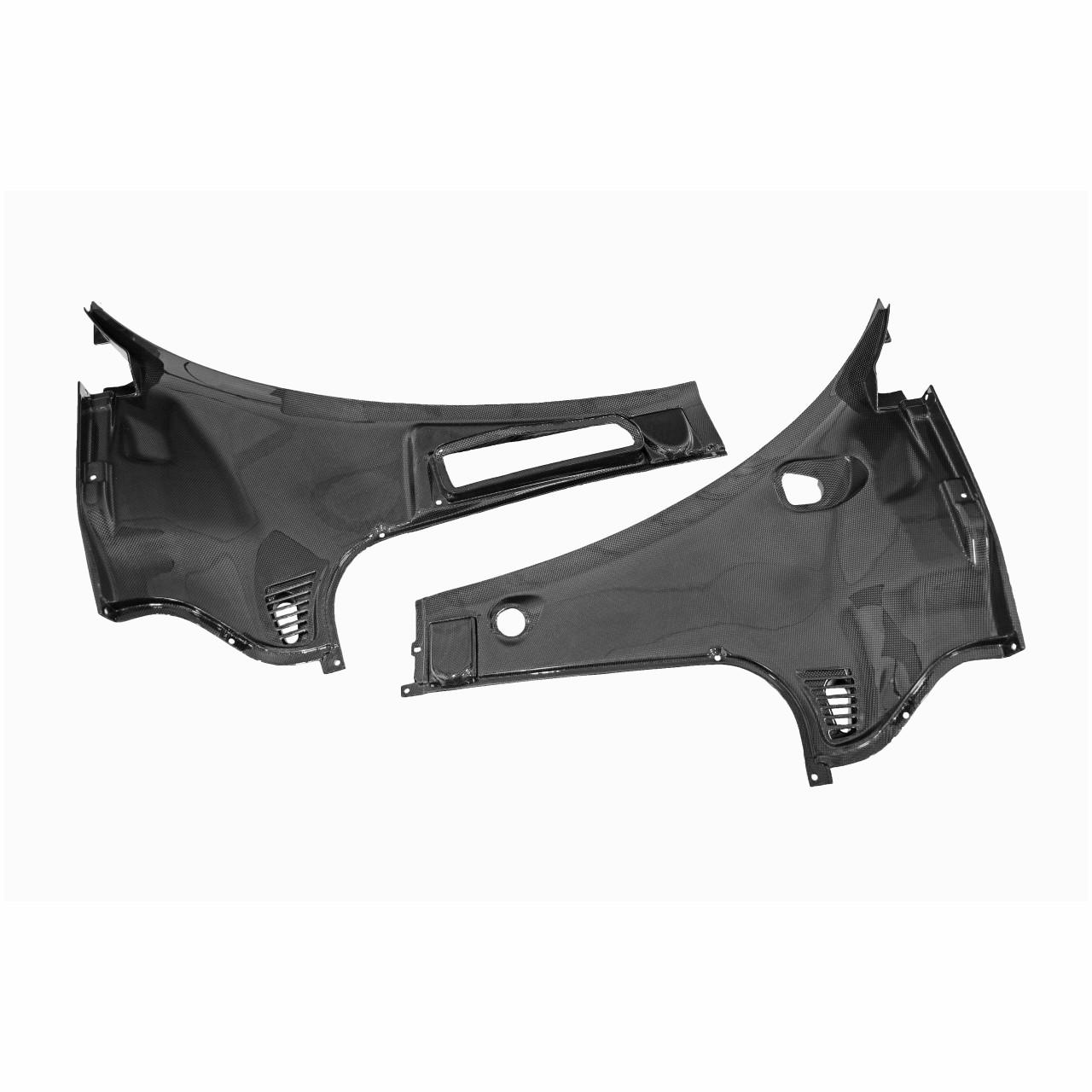Carbon Fiber Front Bonnet Area Trim - Ferrari 458 Italia/Spider