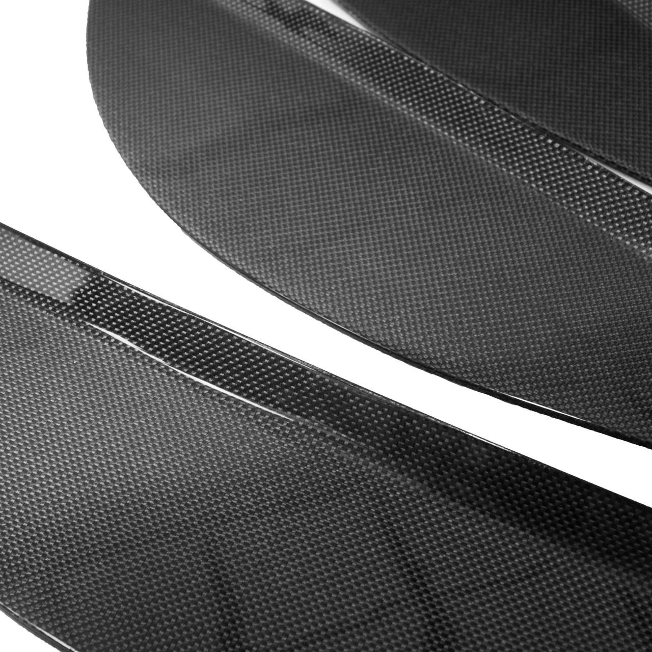 Carbon Fiber OEM Style Rear Diffuser Fins - Ferrari 458 Spider/Coupe