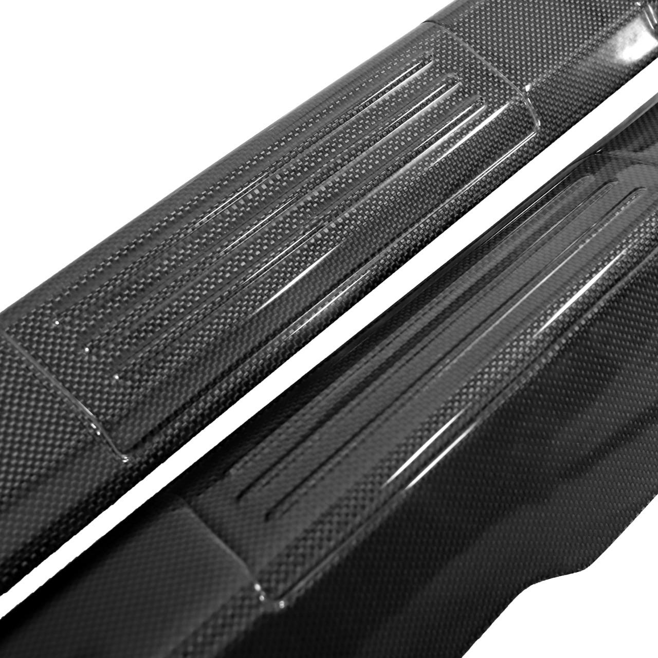 Carbon Fiber Inner Door Sill Trim - Ferrari F430