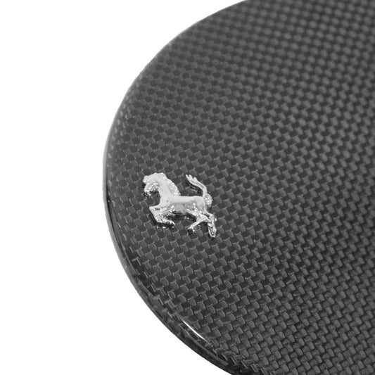 Carbon Fiber Petrol/Fuel Door With Cavallino - Ferrari 488 Pista