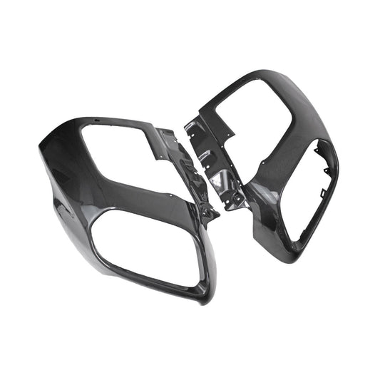 Carbon Fiber Rear Exhaust Outlet Trim Panels - Diffuser 812 Superfast Ferrari