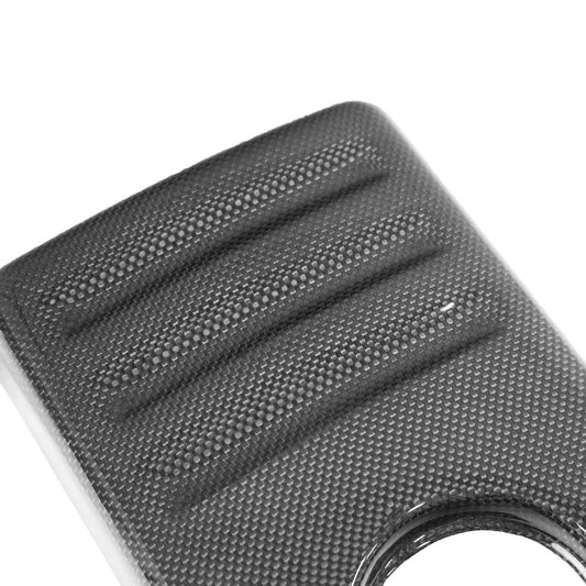 Carbon Fiber Scuderia Style Coolant Tank Cover (No Mount Tabs) - Ferrari F430