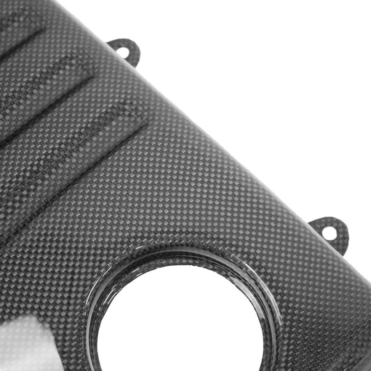 Carbon Fiber Scuderia Style Coolant Tank Cover With Tabs - Ferrari F430