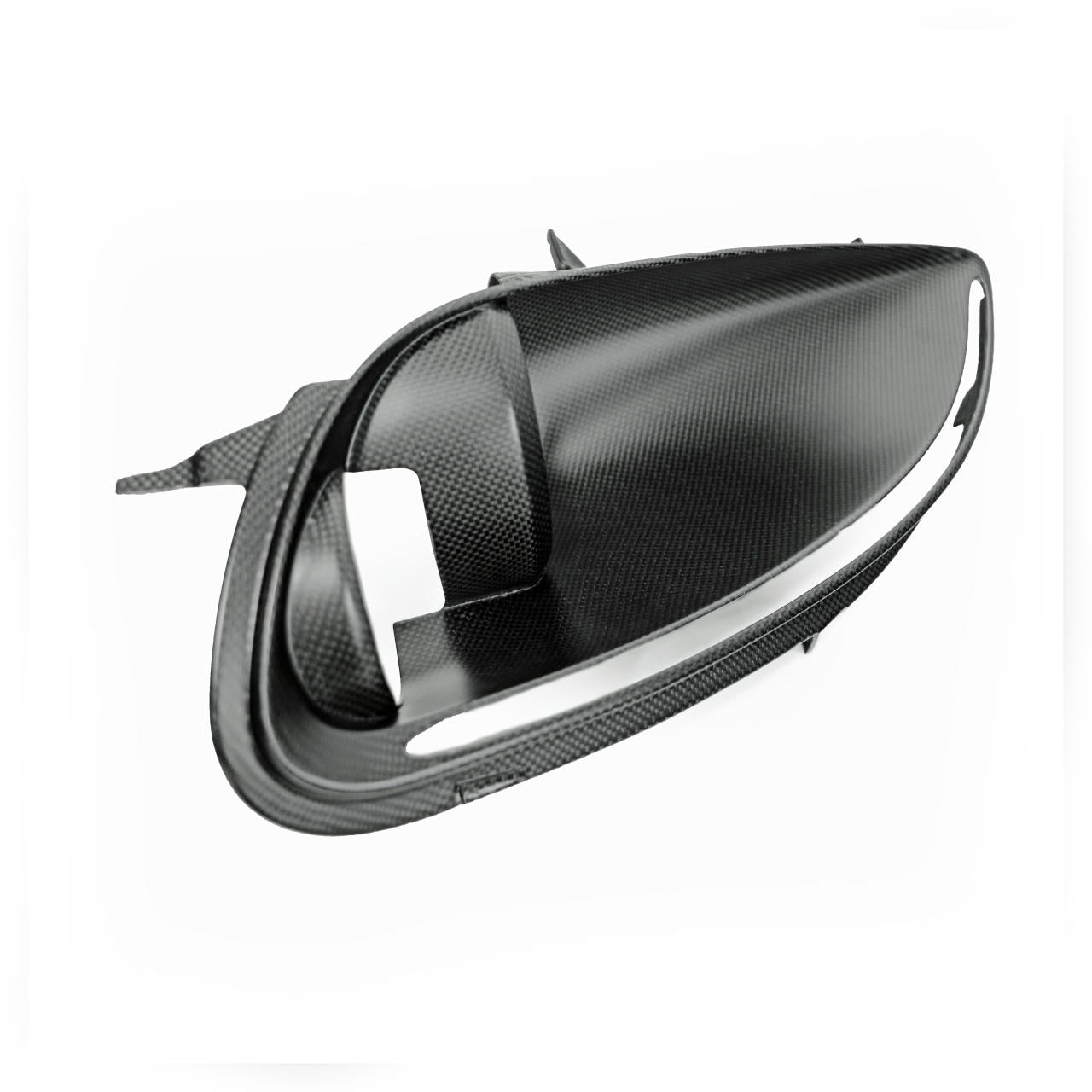 Carbon Fiber Headlight Housing Bezels Matte Finish - Ferrari F430