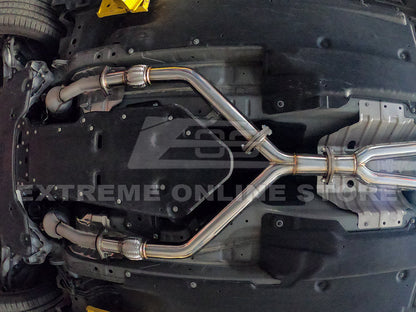 2009-Up Nissan 370z / 14-Up Infiniti Q50 2.5" Y-Pipe Exhaust image 9