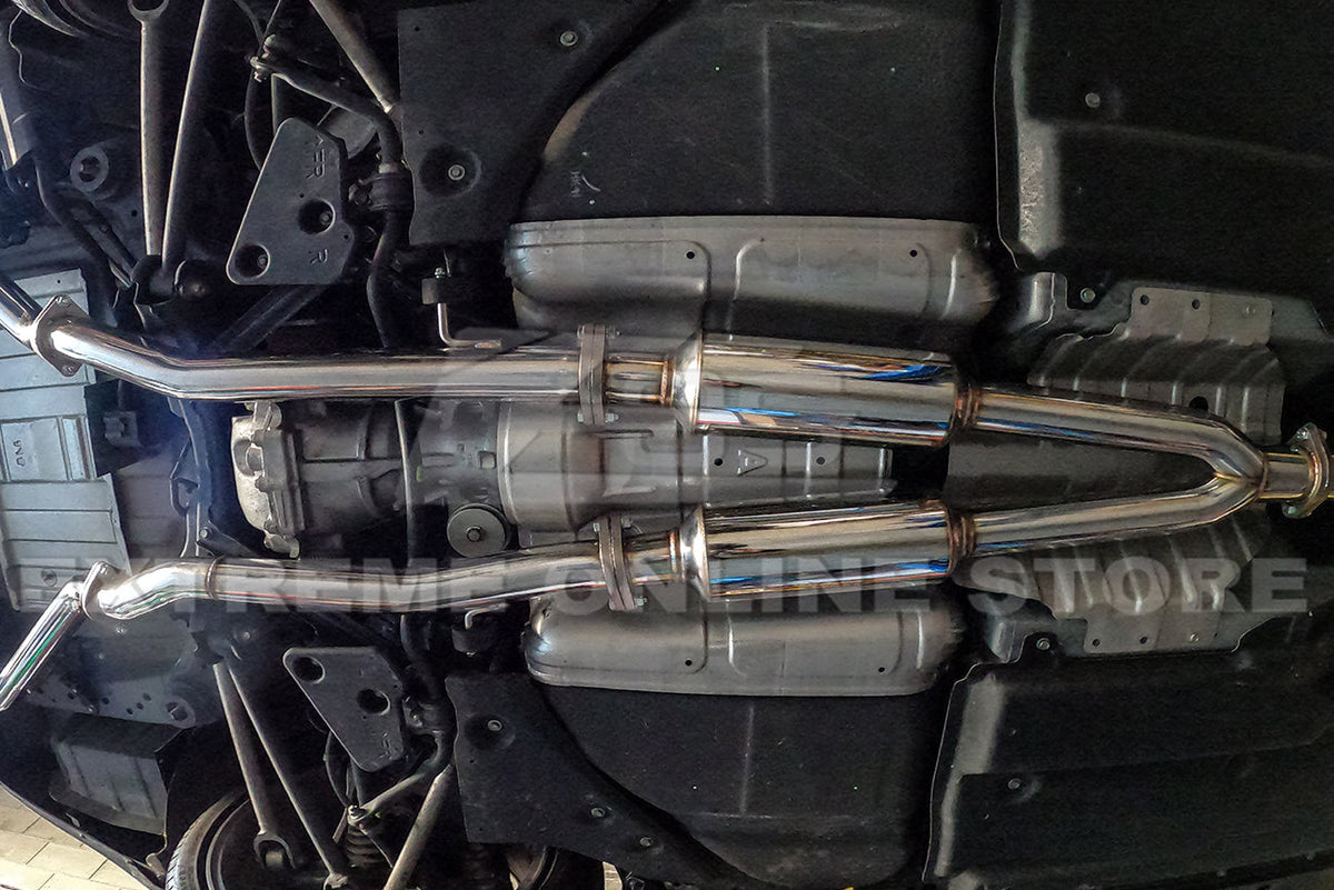 2017-Up Infiniti Q50 2WD 2.5" Resonated Mid-Pipe image 13