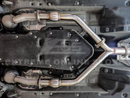2009-Up Nissan 370z / 14-Up Infiniti Q50 2.5" Y-Pipe Exhaust image 11