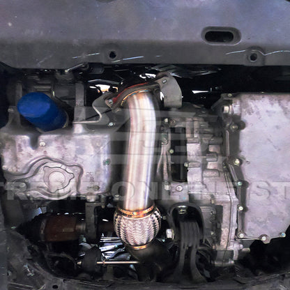 2016-21 Honda Civic 1.5T 3" Performance Front Pipe Exhaust image 8