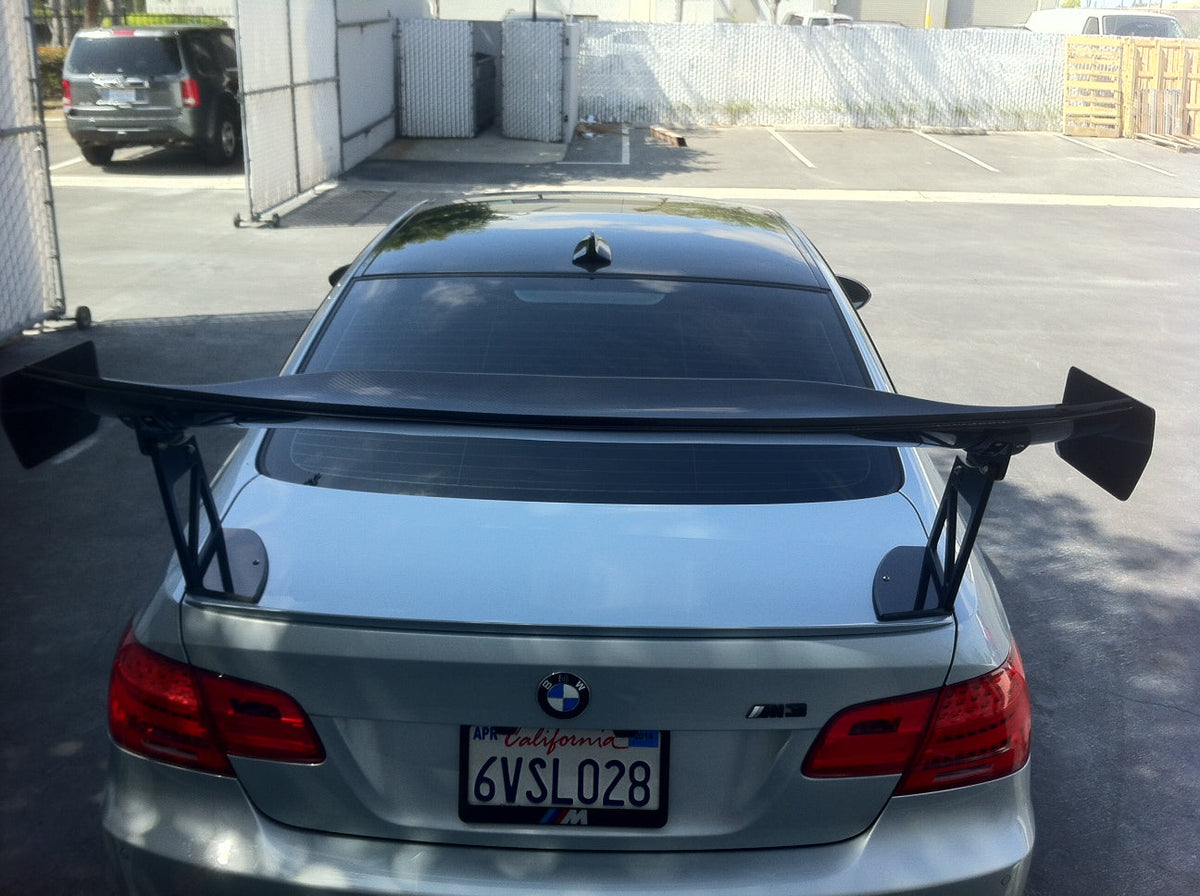 GTC300 Carbon Fiber Adjustable Wing-BMW E92 M3 / 3-Series