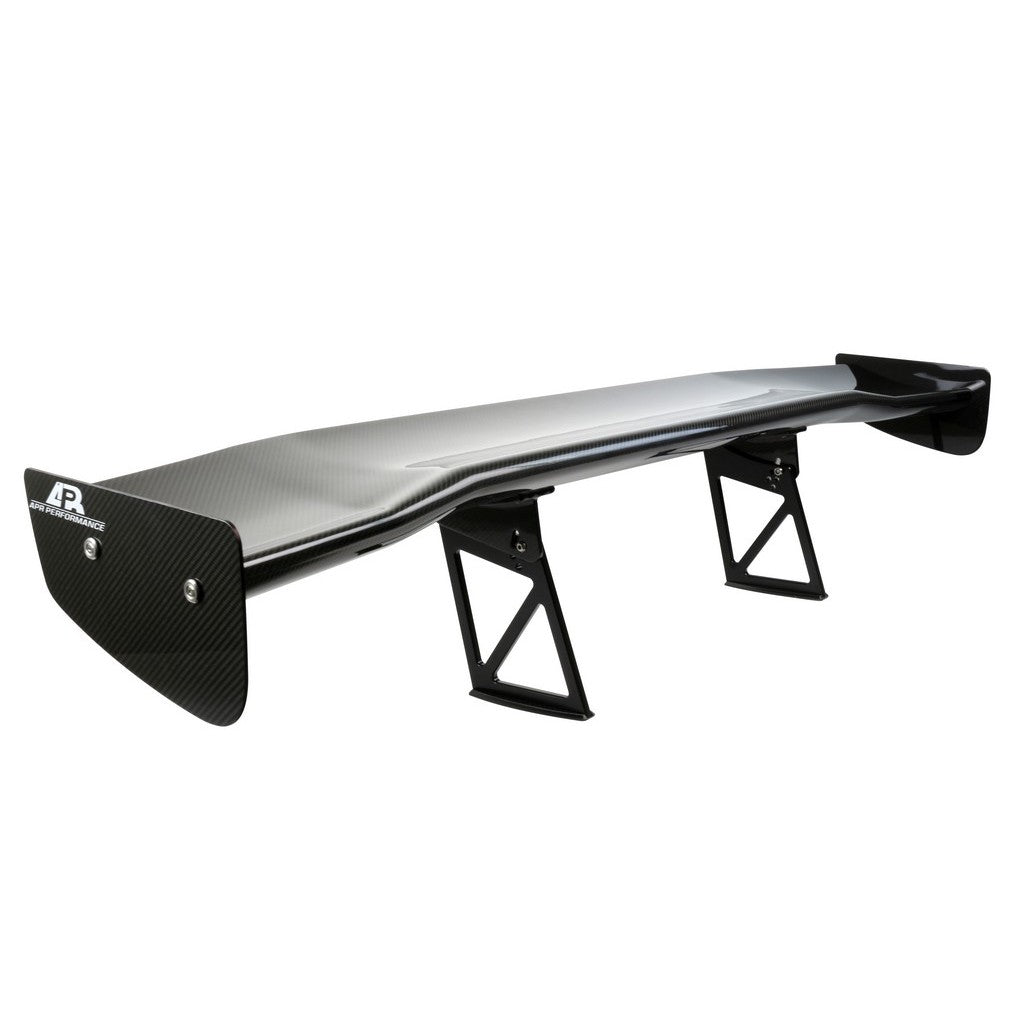 71" GTC-500 Carbon Fiber Adjustable Wing - 2021 - Up Tesla Model S Plaid