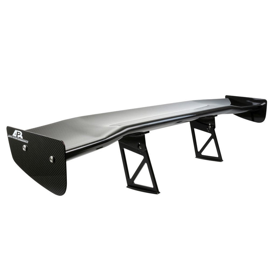 71" GTC-500 Carbon Fiber Adjustable Wing - 2021 - Up Tesla Model S Plaid