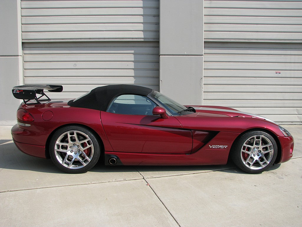 GTC-500 Carbon Fiber Adjustable Wing - 2003-2010 Dodge Viper Convertible