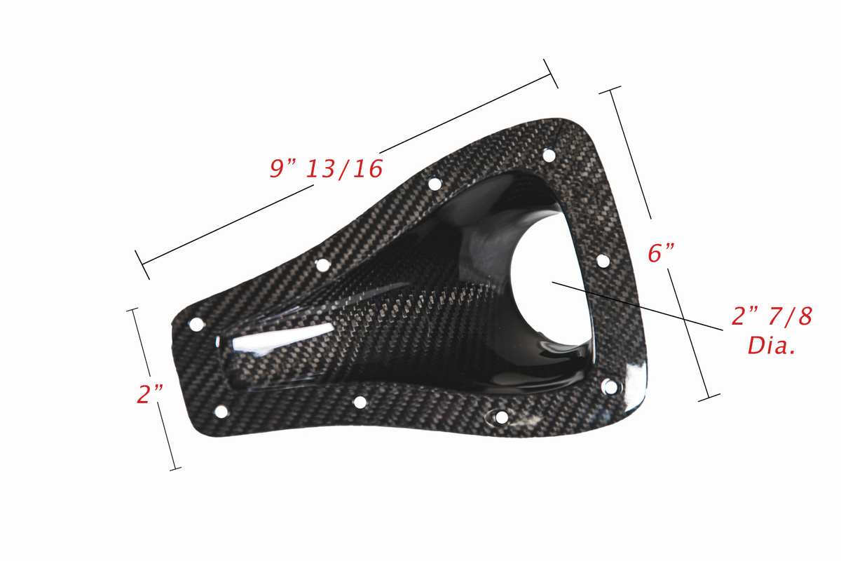 Carbon Fiber Funnel NACA Ducts-Universal