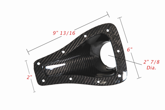 Carbon Fiber Funnel NACA Ducts-Universal