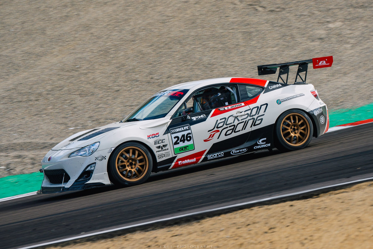 GT-250 Carbon Fiber Adjustable Wing  w. 11" Pedestals Set - 2013-2021 Scion FRS / Toyota GT86/ Subaru BRZ