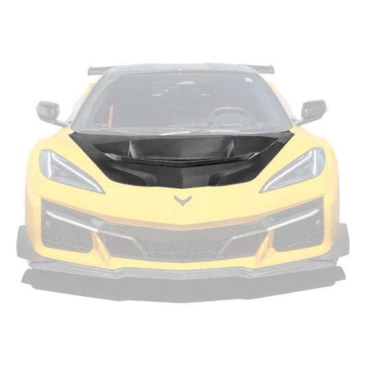 Corvette C8 ZR1 Front Bumper Vented Extractor Hood image 1