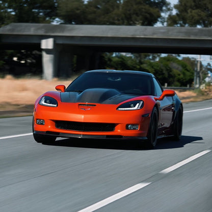 Corvette C6 Carbon Fiber EOS Performance Track Package Hood image 5
