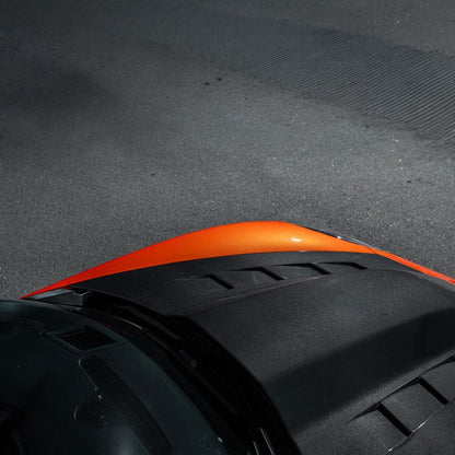 Corvette C6 Carbon Fiber EOS Performance Track Package Hood image 3