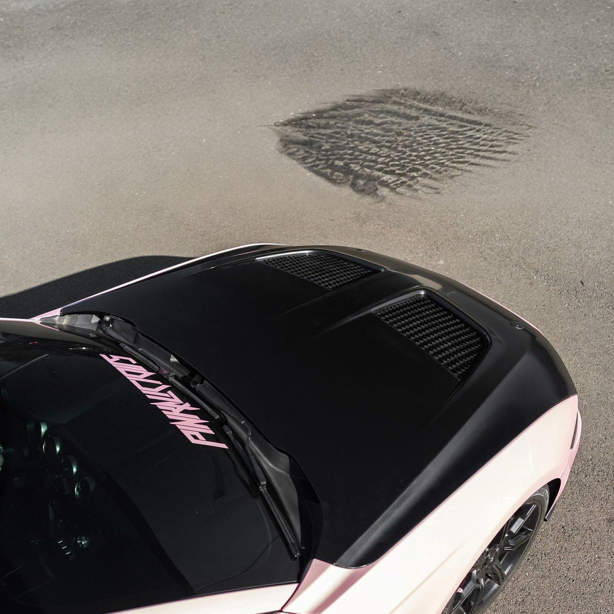 2018-2023 Ford Mustang S650 GTD Style Hood Heat Extractor Vented Cover image 12
