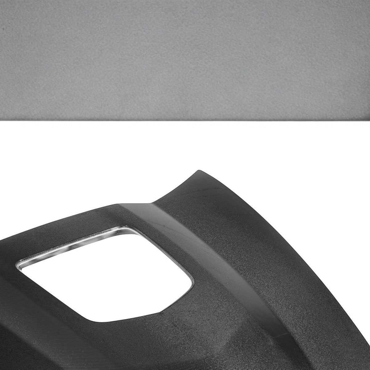 Corvette C6 Carbon Fiber ZR1 Cowl Raised Style Replacement Hood Panel Cover image 5