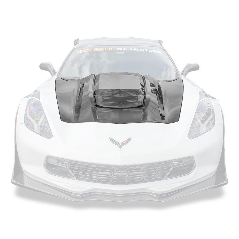 Corvette C7 Cowl Vented Extractor Hood image 1