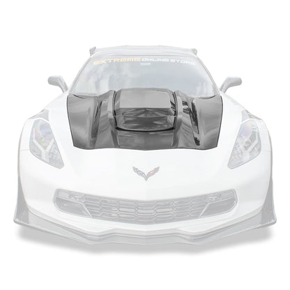 Corvette C7 Cowl Vented Extractor Hood image 1