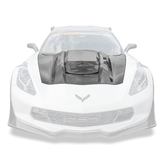 Corvette C7 Cowl Vented Extractor Hood image 1