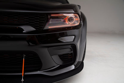 Carbon Fiber Front Wind Splitter 2020 - 2023 Dodge Charger Widebody