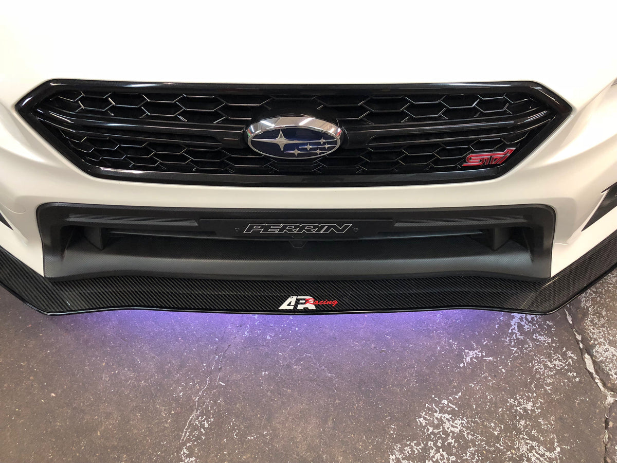 Carbon Fiber Wind Splitter w/ Rods -Subaru WRX/ STI  2018-2021 (With NO Lip)