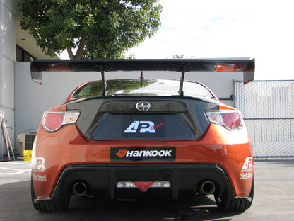 GT-250 Carbon Fiber Rear Wing w. 8" Pedestals - 2013-2021 Scion FRS / Toyota GT86/ Subaru BRZ