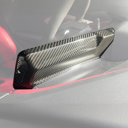 Corvette C8 DRY CARBON FIBER Radio GPS Navigation Screen Cover image 3
