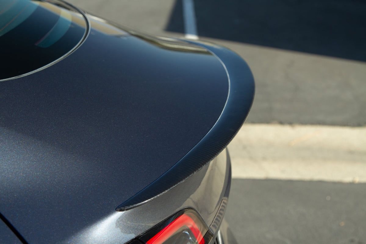 Carbon Fiber Rear Deck Spoiler - 2017-2023 Tesla Model 3