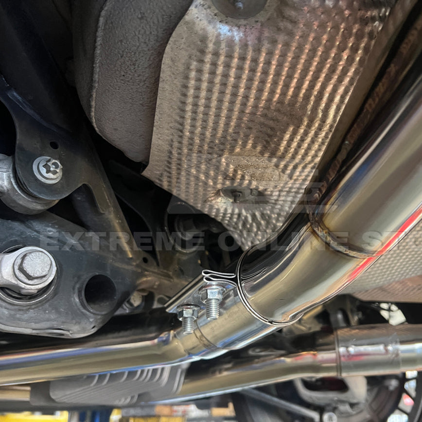 2015-20 BMW F80 M3 F82 M4 | 2.5 Piping w/ 3.5 Quad Tips Axle Back Exhaust image 24