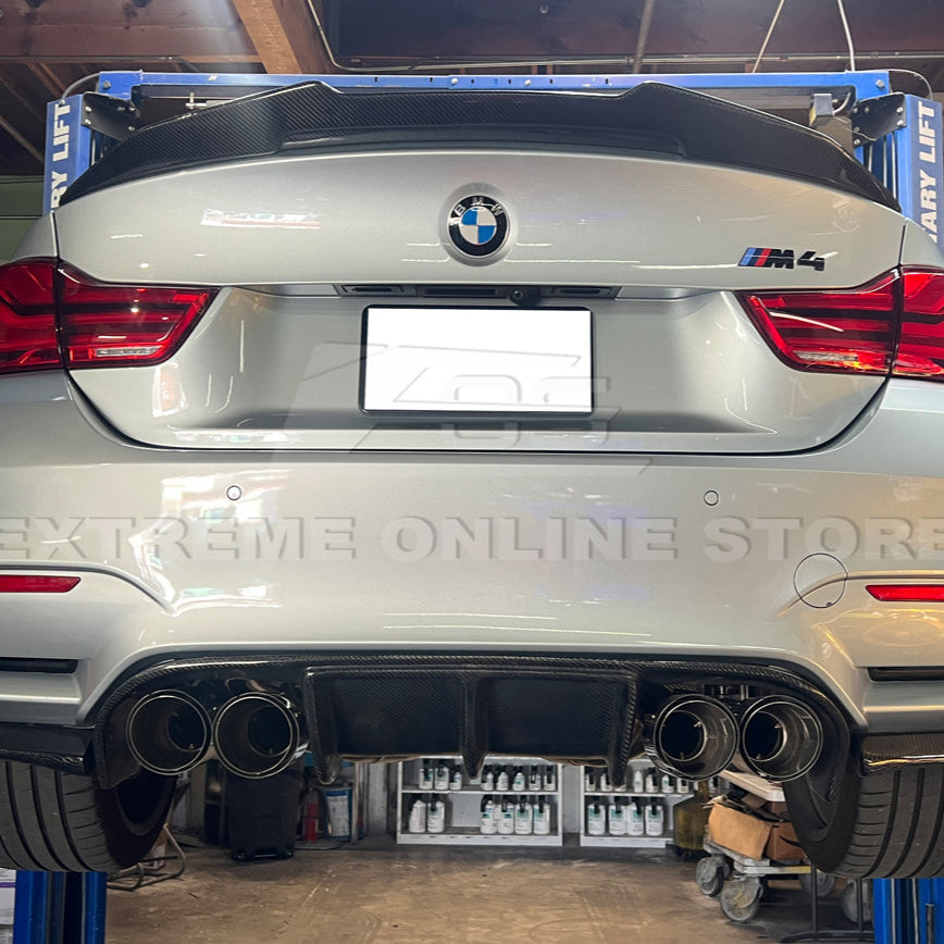 2015-20 BMW F80 M3 F82 M4 | 2.5 Piping w/ 3.5 Quad Tips Axle Back Exhaust image 27