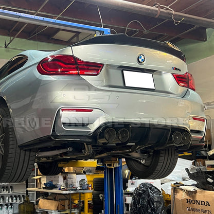 2015-20 BMW F80 M3 F82 M4 | 2.5 Piping w/ 3.5 Quad Tips Axle Back Exhaust image 28