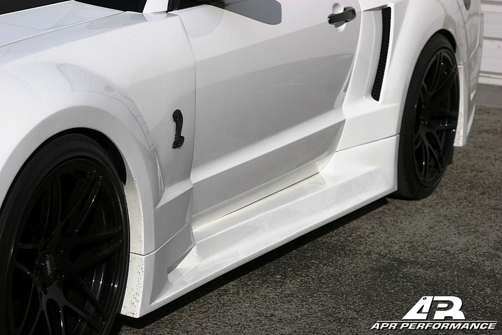 GT500 / GT500KR Widebody Aerodynamic Kit - 2007-2009 Ford  S197 Mustang