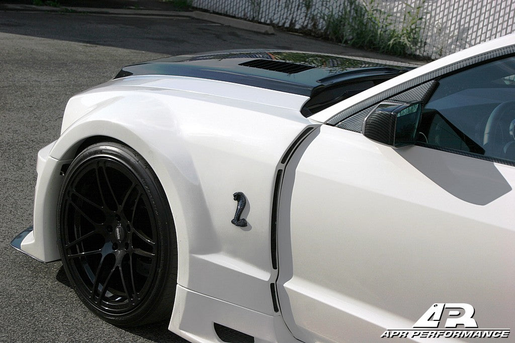 GT500 / GT500KR Widebody Aerodynamic Kit - 2007-2009 Ford  S197 Mustang