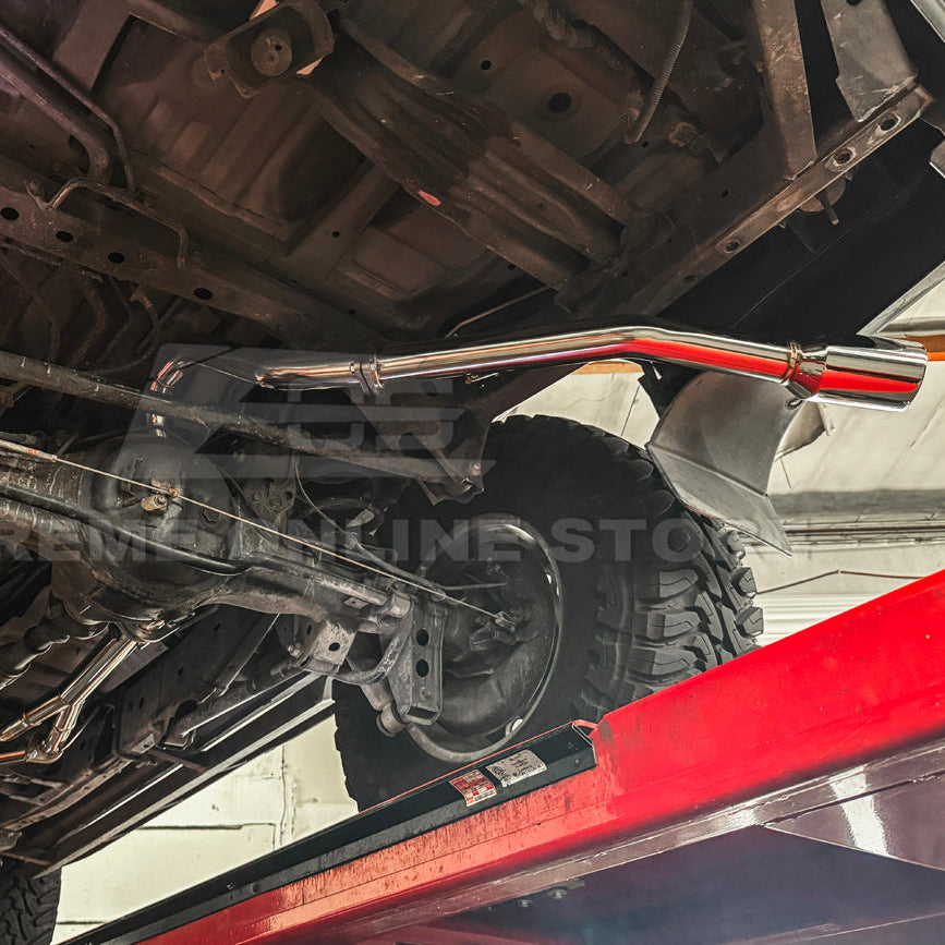 1998-07 Toyota Land Cruiser LX470 | T304 Stainless Steel Cat Back Exhaust Kit image 7