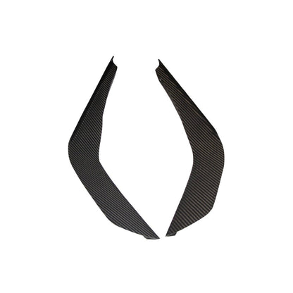 Carbon Fiber Front Bumper Canards - 2024 - Current Ford S650 Mustang GT