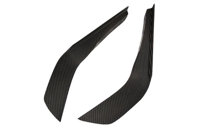 Carbon Fiber Front Bumper Canards - 2024 - Current Ford S650 Mustang GT