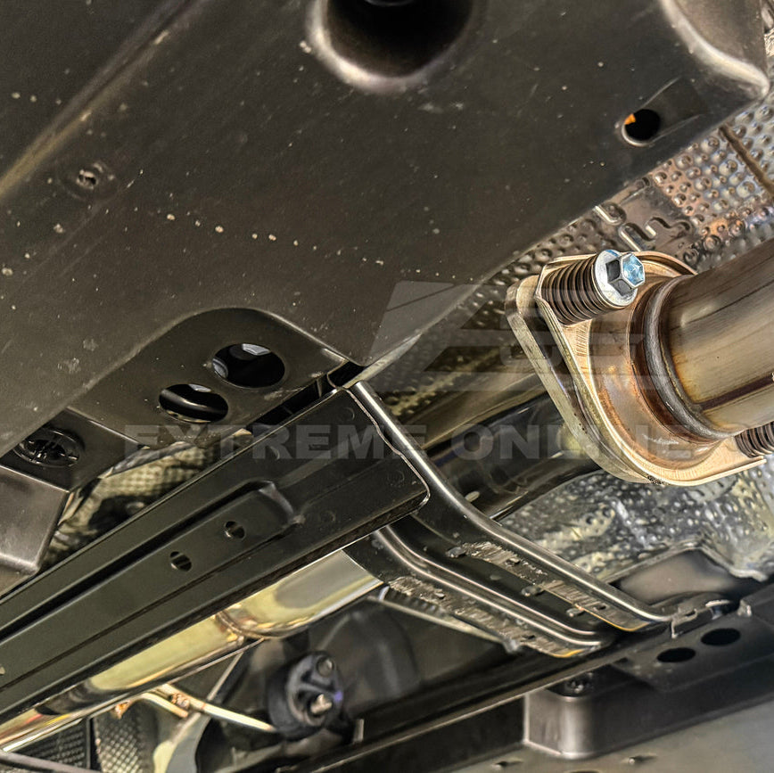 2023-Present Toyota GR Corolla Non-Resonated Mid Pipe image 6