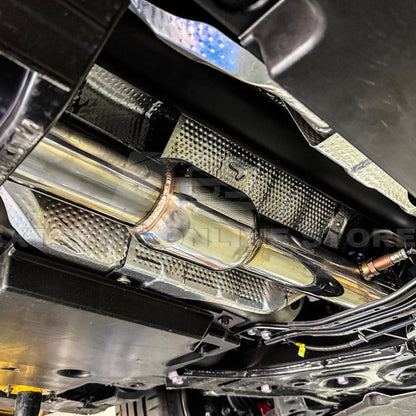 2023-Present Toyota GR Corolla Non-Resonated Mid Pipe image 8