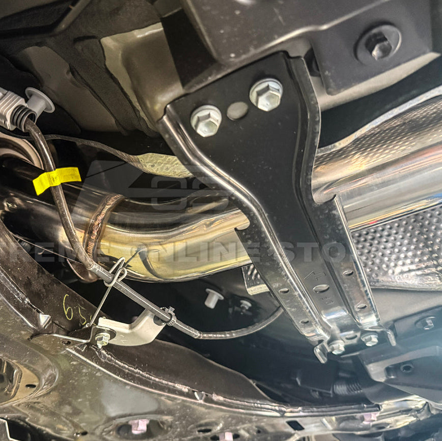 2023-Present Toyota GR Corolla Non-Resonated Mid Pipe image 11