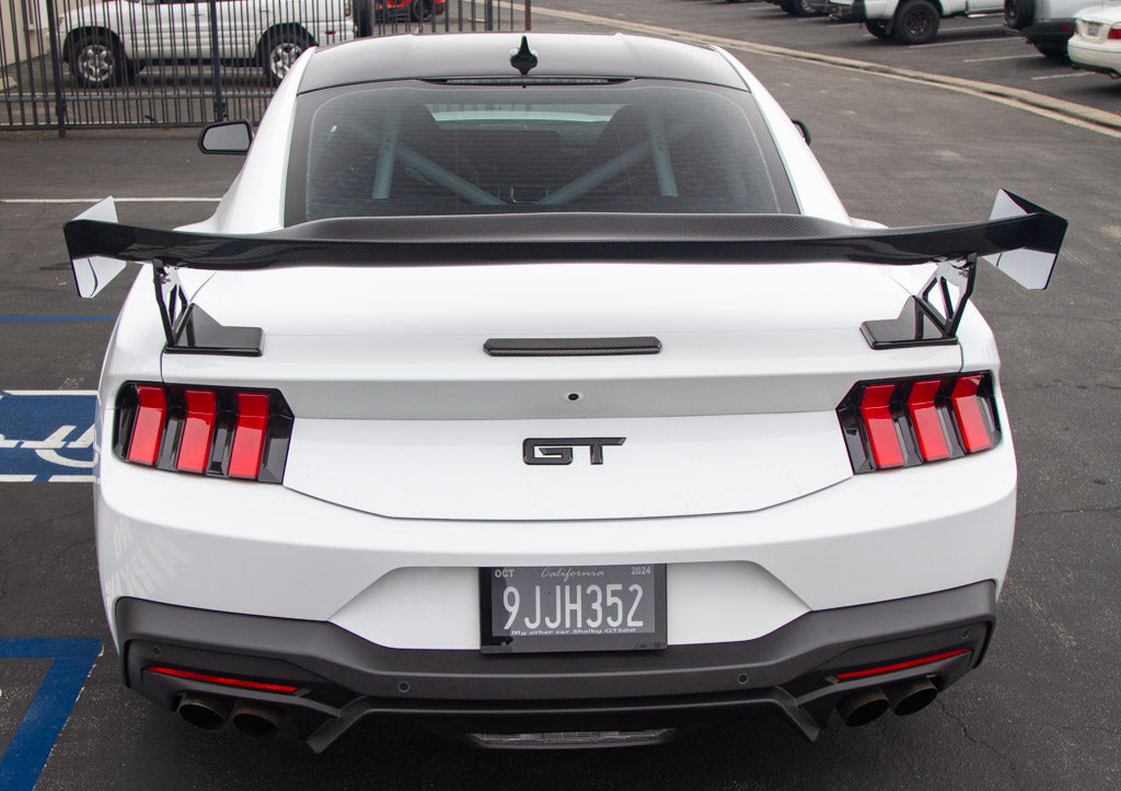 GTC-200 Carbon Fiber Adjustable Wing - 2024-Current Ford S650 Mustang
