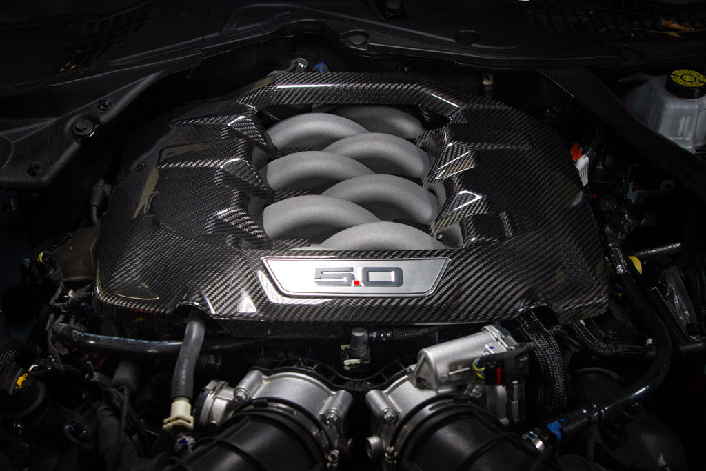 Carbon Fiber Engine Cover - 2024 - Current Ford S650 Mustang