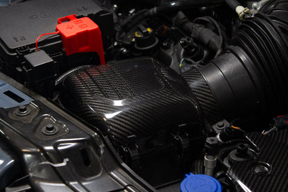 Carbon Fiber Intake Box Top Cover -2024 - Current Ford S650 Mustang Dark Horse
