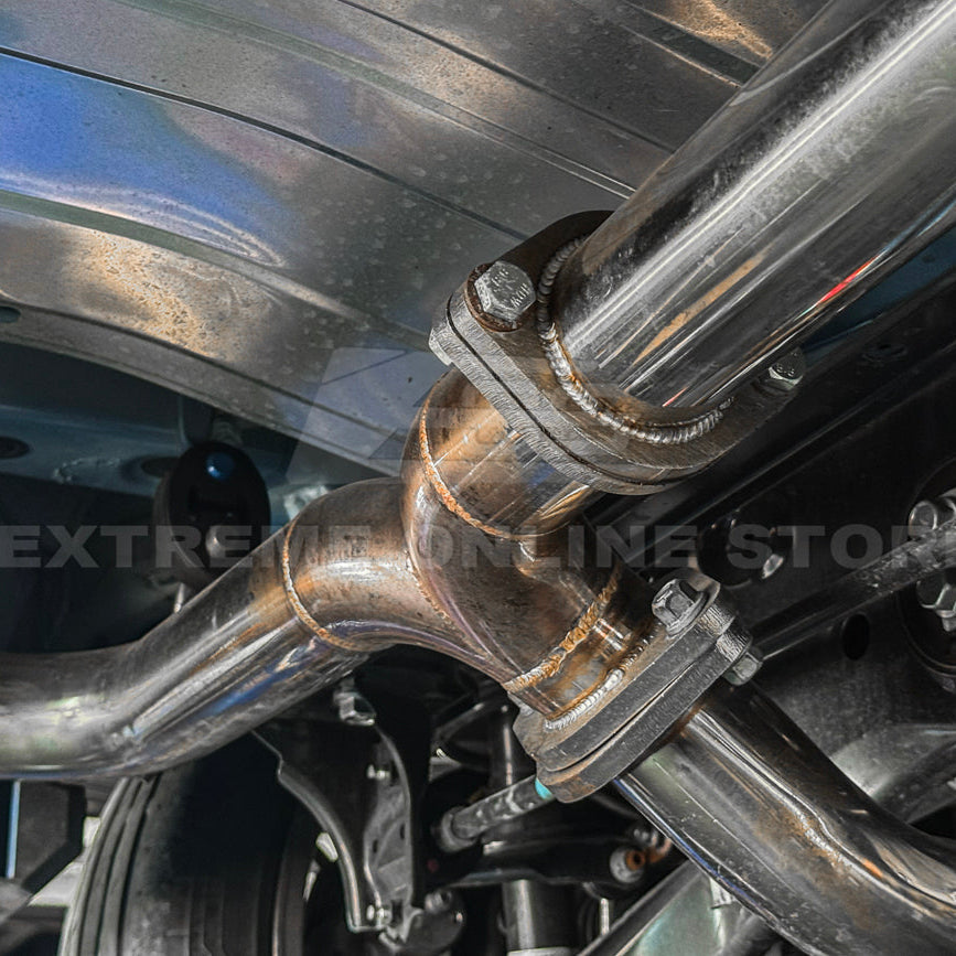 2022-Present Toyota GR86 Subaru BRZ BOSO Style Muffler Delete Cat Back Exhaust image 10