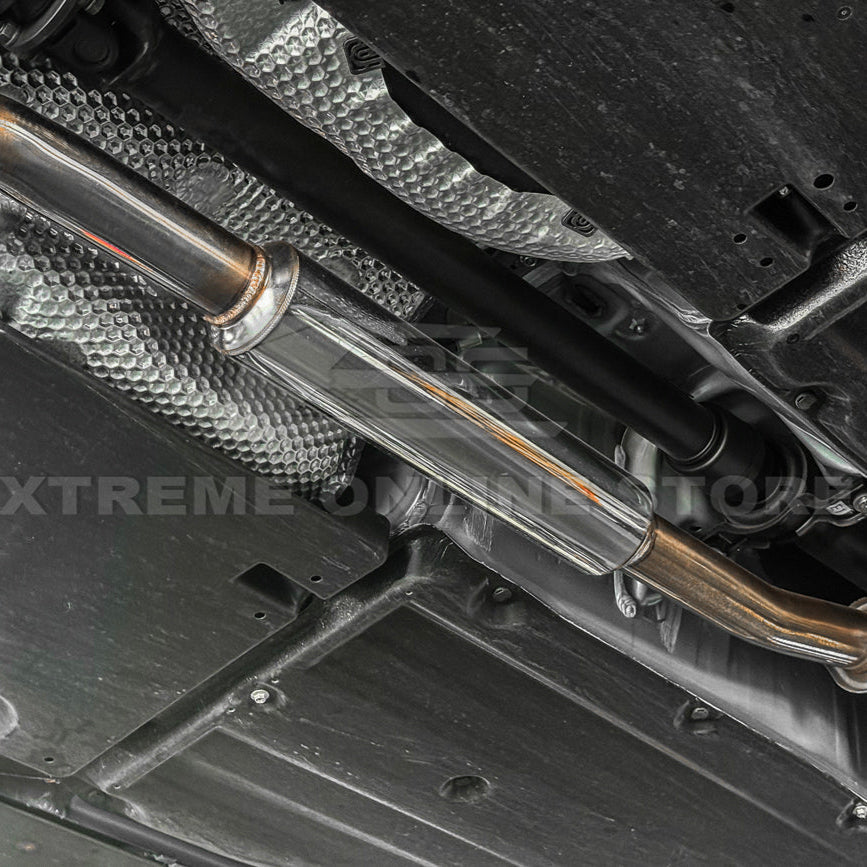 2022-Present Toyota GR86 Subaru BRZ BOSO Style Muffler Delete Cat Back Exhaust image 11