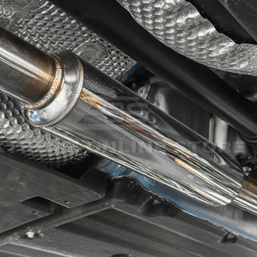 2022-Present Toyota GR86 Subaru BRZ BOSO Style Muffler Delete Cat Back Exhaust image 12